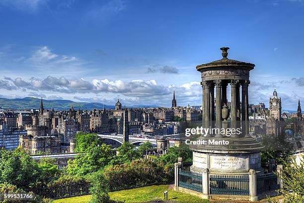 edimburgh. - carlton hill stock-fotos und bilder