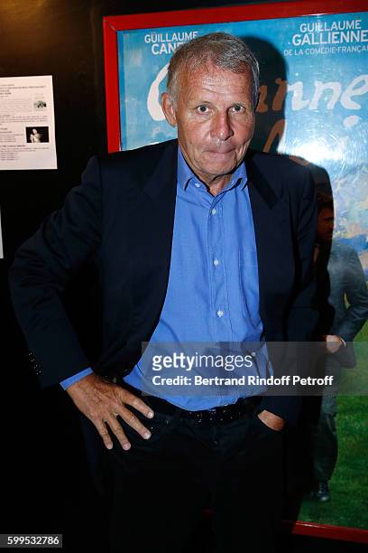 Journalist Patrick poivre d'Arvor attends the "Cezanne et Moi" Premiere on September 5, 2016 in Paris, France