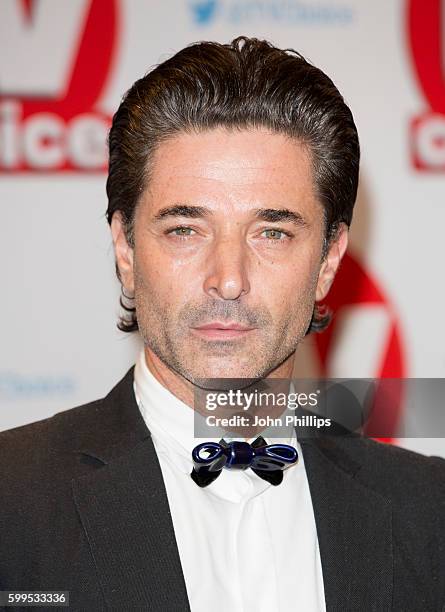 Jake Canuso arrives for the TV Choice Awards at The Dorchester Hotel on September 5, 2016 in London, England.