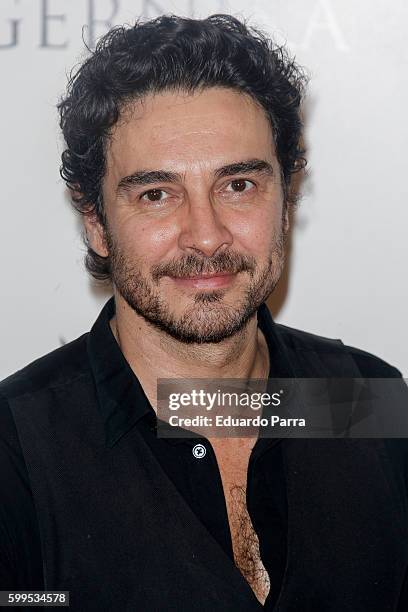 Actor Jose Manuel Seda attends the 'Gernika' premiere at Palafox cinema on September 5, 2016 in Madrid, Spain.