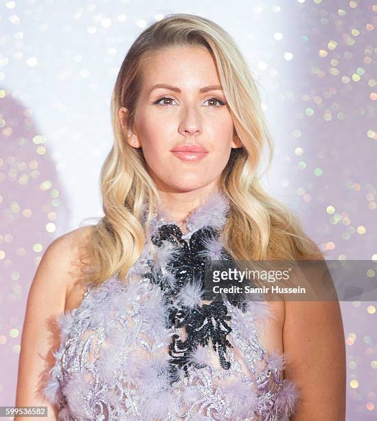Ellie Goulding arrives for the World premiere of "Bridget Jones's Baby" at Odeon Leicester Square on September 5, 2016 in London, England.