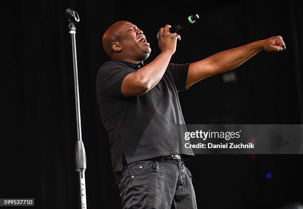 Tituss Burgess performs during the 2nd Annual Elsie Fest at Ford Amphitheater at Coney Island Boardwalk on September 5, 2016 in Brooklyn, New York.