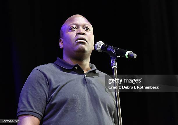 Tituss Burgess performs during the 2nd Annual Elsie Fest at Ford Amphitheater at Coney Island Boardwalk on September 5, 2016 in Brooklyn, New York.