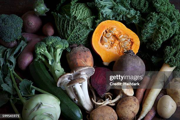 full frame shot of fresh vegetables - turnip stock pictures, royalty-free photos & images