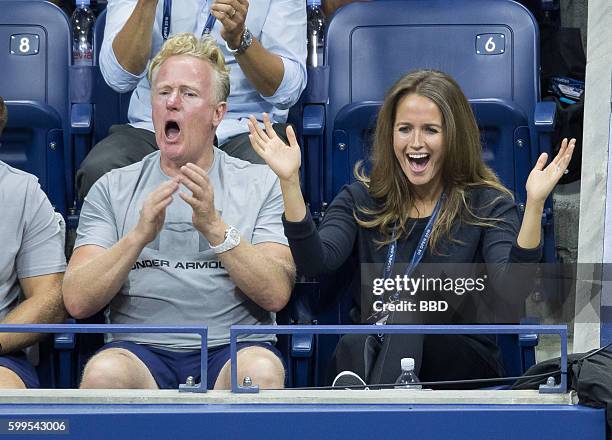 Kim Sears seen at USTA Billie Jean King National Tennis Center on September 5, 2016 in the Queens borough of New York City.