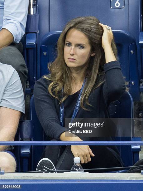 Kim Sears seen at USTA Billie Jean King National Tennis Center on September 5, 2016 in the Queens borough of New York City.