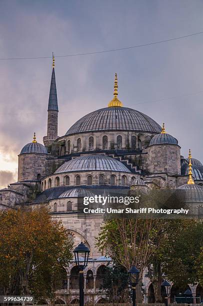 blue mosque or sultanahamet mosque,istanbul turkey - mezquita azul fotografías e imágenes de stock