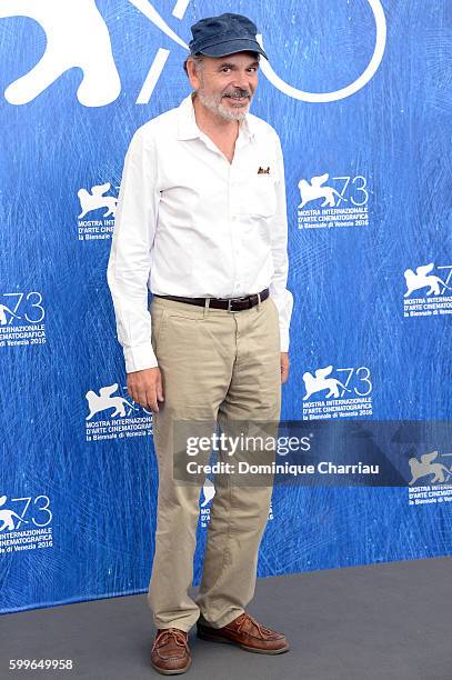 Actor Jean-Pierre Darroussin attends a photocall for 'A Women's Life' during the 73rd Venice Film Festival at on September 6, 2016 in Venice, Italy.