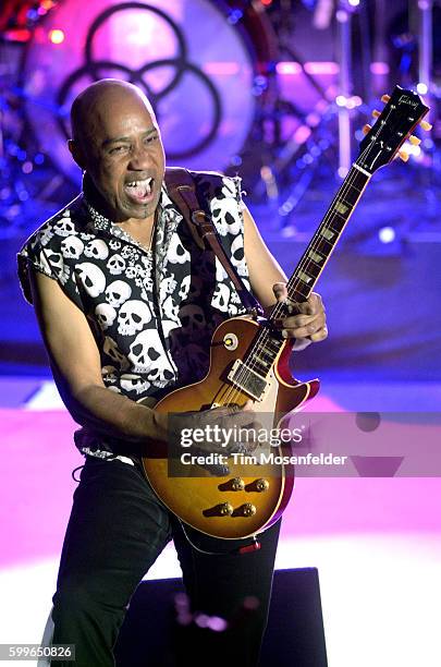 Vic Johnson of Sammy Hagar & the Circle performs at Red Rocks Amphitheatre on September 5, 2016 in Morrison, Colorado.