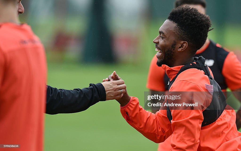 Liverpool FC Training Session