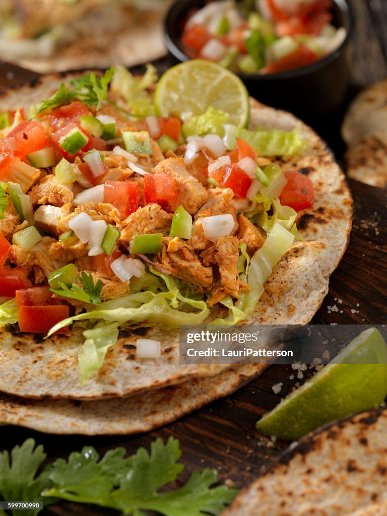 Tacos de pollo