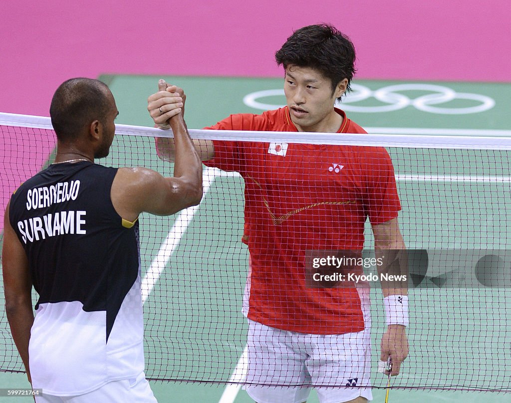 Sasaki advances to second round of Olympic badminton men's single