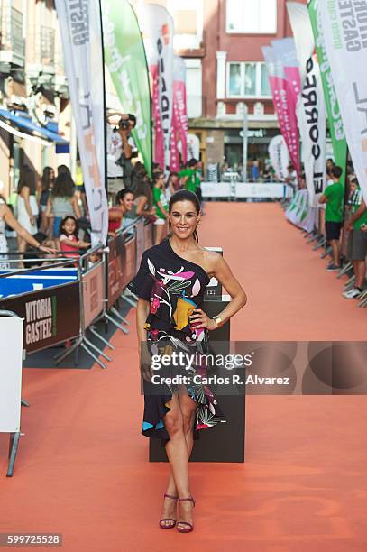 Raquel Sanchez Silva attends "La Gran Aventura de Estar Sentado" premiere at the Principal Theater during FesTVal 2016 - Day 2 Televison Festival on...