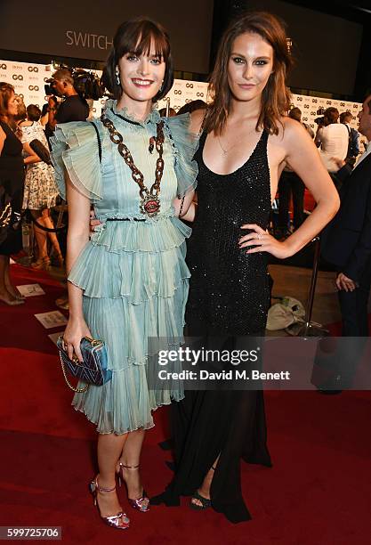 Sam Rollinson and Charlotte Wiggins attend the GQ Men Of The Year Awards 2016 at the Tate Modern on September 6, 2016 in London, England.