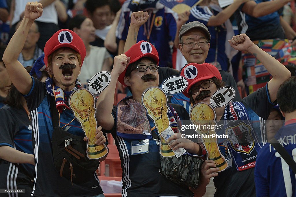 Thailand v Japan - 2018 FIFA World Cup Qualifier Group B