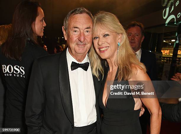 Nick Mason and Annette Mason attend the GQ Men Of The Year Awards 2016 at the Tate Modern on September 6, 2016 in London, England.