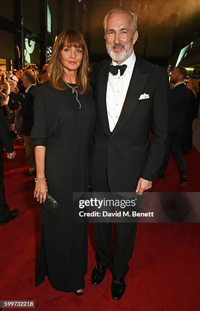 Lauren Gurvich and Jeremy King attend the GQ Men Of The Year Awards 2016 at the Tate Modern on September 6, 2016 in London, England.