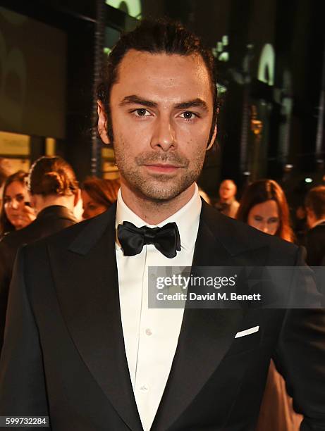 Aidan Turner attends the GQ Men Of The Year Awards 2016 at the Tate Modern on September 6, 2016 in London, England.