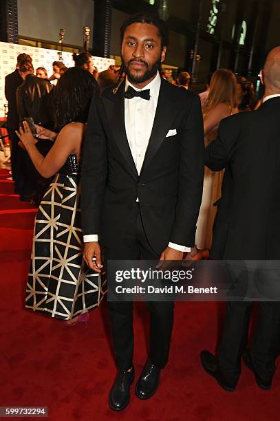 Cobbie Yates attends the GQ Men Of The Year Awards 2016 at the Tate Modern on September 6, 2016 in London, England.