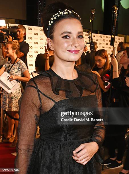 Gizzi Erskine attends the GQ Men Of The Year Awards 2016 at the Tate Modern on September 6, 2016 in London, England.