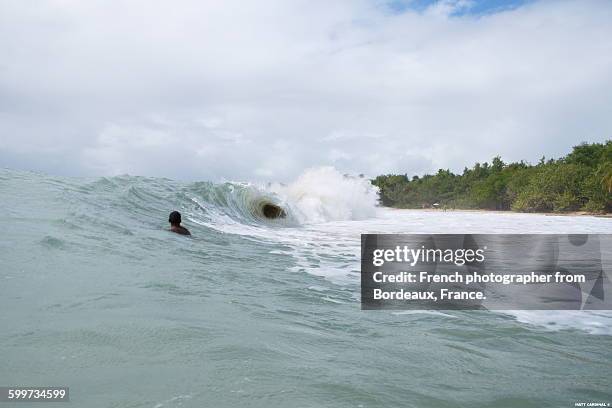 wave - martinique beach stock pictures, royalty-free photos & images