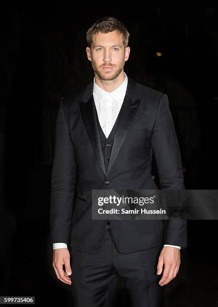 Calvin Harris arrives for GQ Men Of The Year Awards 2016 at Tate Modern on September 6, 2016 in London, England.