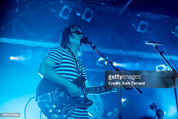 Anton Newcombe of The Brian Jonestown Massacre performs in concert at Sala Razzmatazz 2 on September 6, 2016 in Barcelona, Spain.