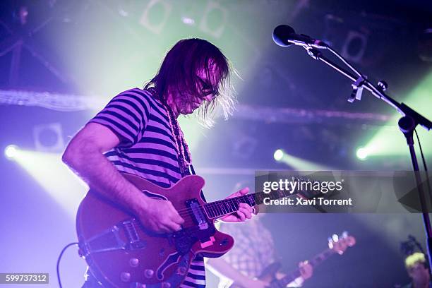 Anton Newcombe of The Brian Jonestown Massacre performs in concert at Sala Razzmatazz 2 on September 6, 2016 in Barcelona, Spain.