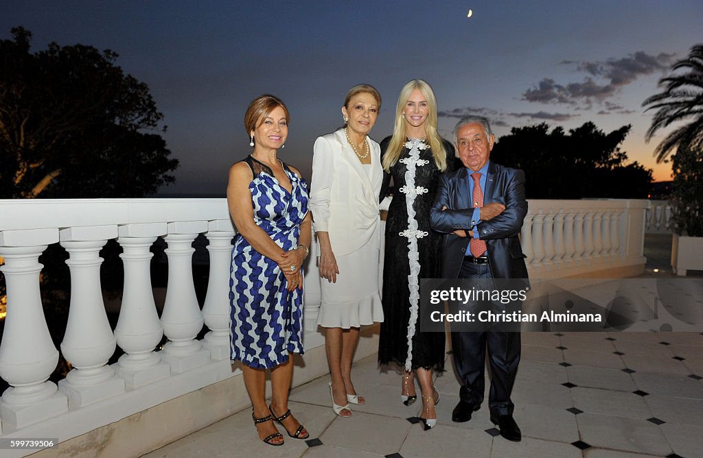 Dinner With Queen Farah Diba Pahlavi At Hotel Le Cap Estel