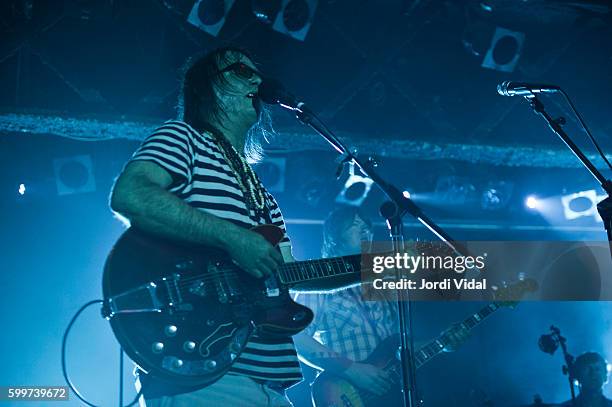 Anton Newcombe of Brian Jonestown Massacre performs on stage at Razzmatazz on September 6, 2016 in Barcelona, Spain.