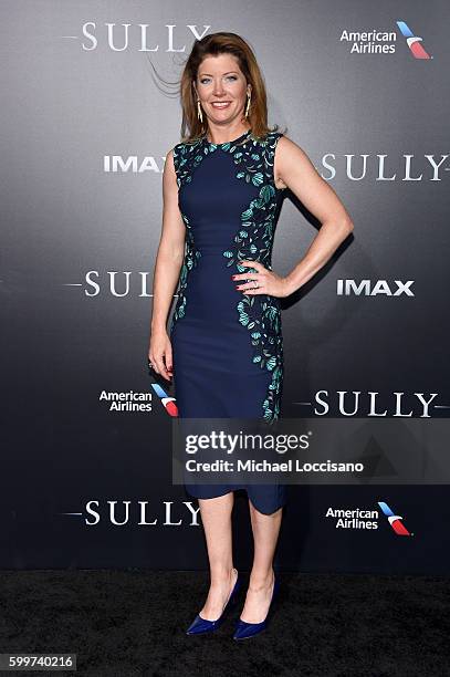 Norah O'Donnell attends the "Sully" New York Premiere at Alice Tully Hall on September 6, 2016 in New York City.