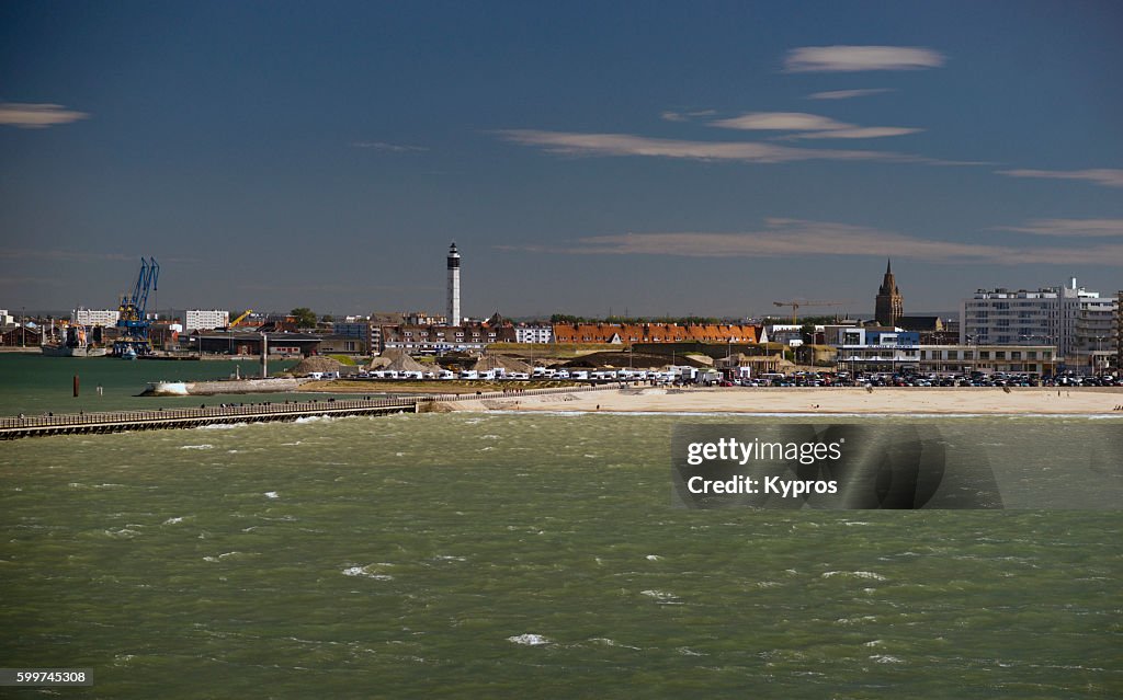 Europe, France, Calais, View Of Port