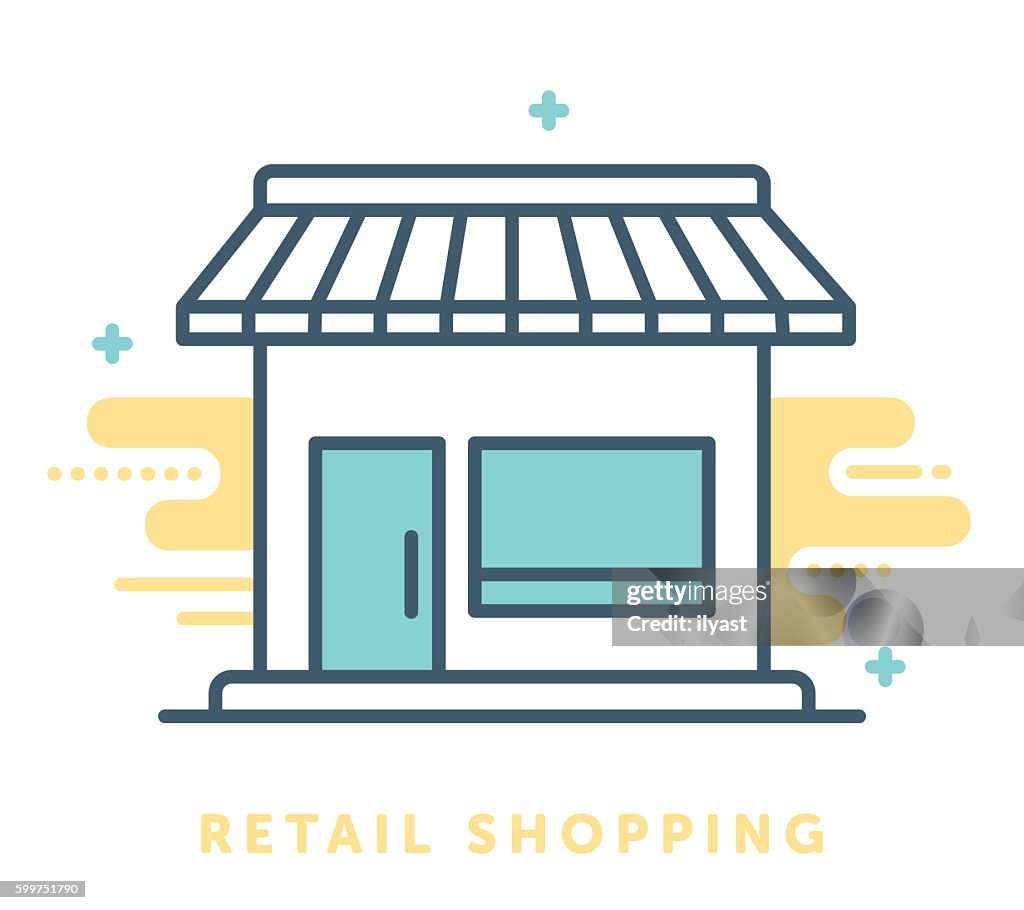Retail Shop Symbol