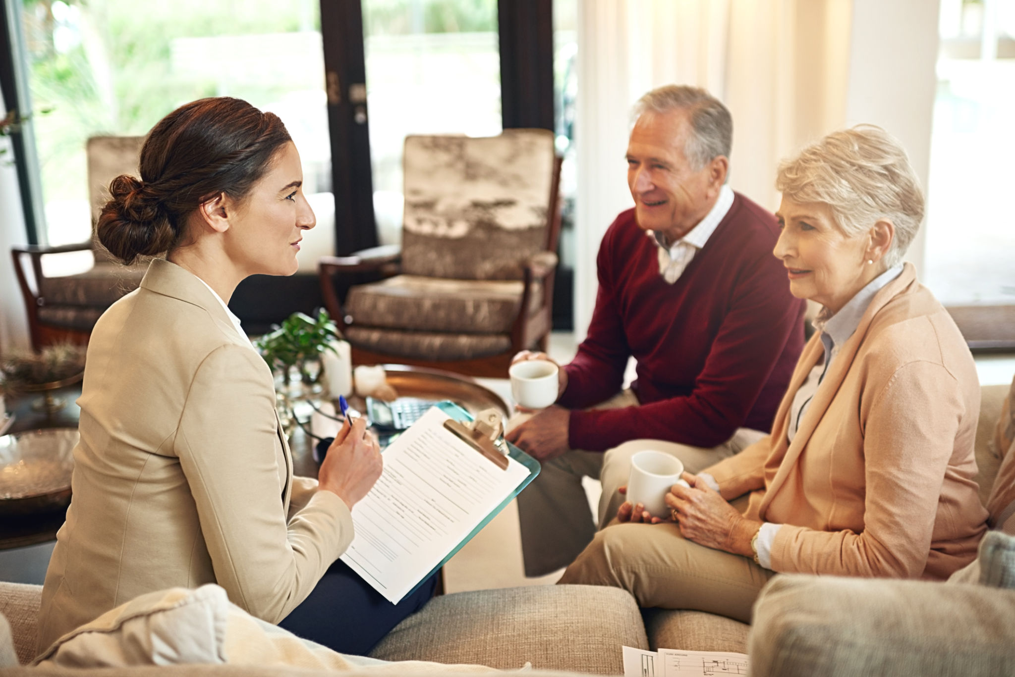 real estate agent meeting