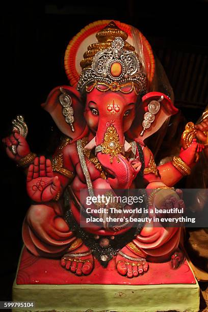 ganesha idol - ganesha stock pictures, royalty-free photos & images