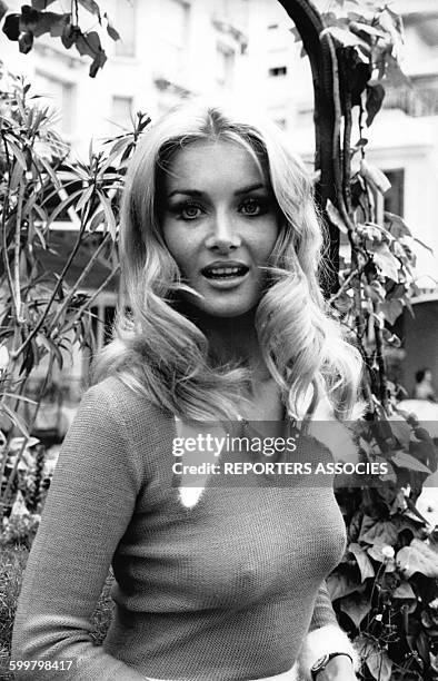 Actrice américaine Barbara Bouchet, circa 1970 .