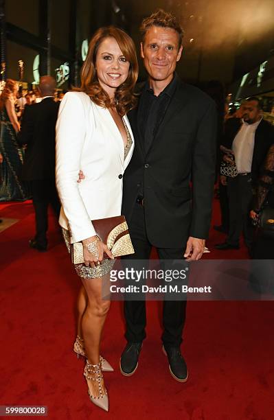 Beverley Turner and James Cracknell attend the GQ Men Of The Year Awards 2016 at the Tate Modern on September 6, 2016 in London, England.