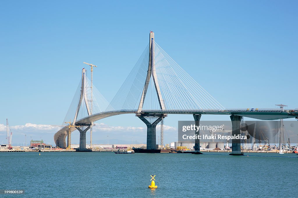 La Pepa bridge under construction