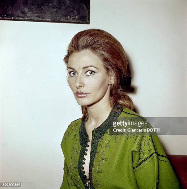 Actrice Elga Andersen, circa 1960 en France .
