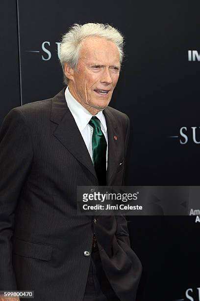 Director Clint Eastwood attends The New York Premiere of Warner Bros. Pictures' and Village Roadshow Pictures' "Sully" at Alice Tully Hall at Lincoln...