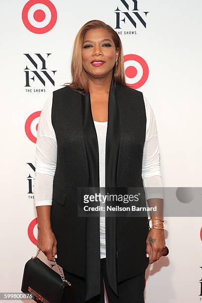 Actress Queen Latifah attends Target + IMG New York Fashion Week Kick-Off Event at The Park at Moynihan Station on Tuesday, September 6, 2016 in New...
