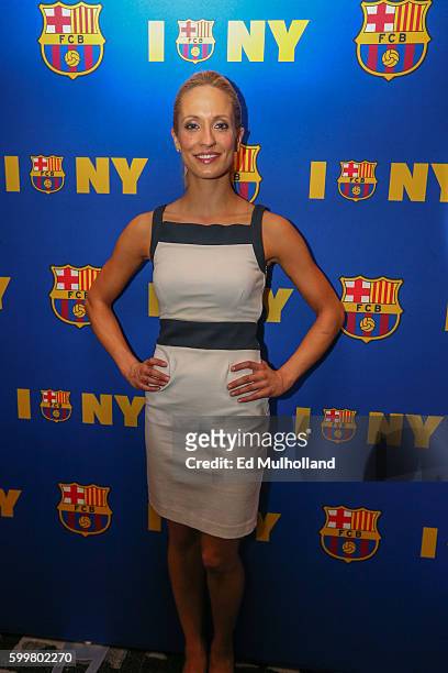 Nastia Liukin poses for a picture at a party at Mad 46 celebrating the opening of their first US office on September 6, 2016 in New York City.