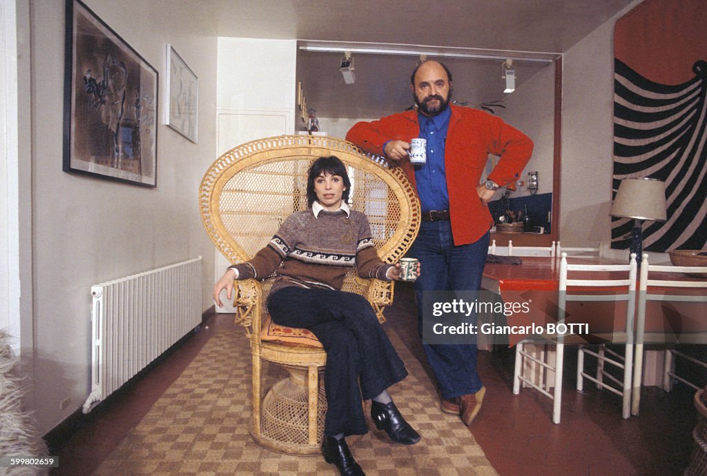 Juan Luis Bunuel et son épouse Joyce Bunuel