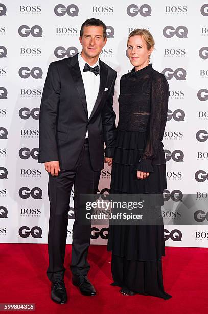 Bear Grylls and Shara Grylls arrive for GQ Men Of The Year Awards 2016 at Tate Modern on September 6, 2016 in London, England.
