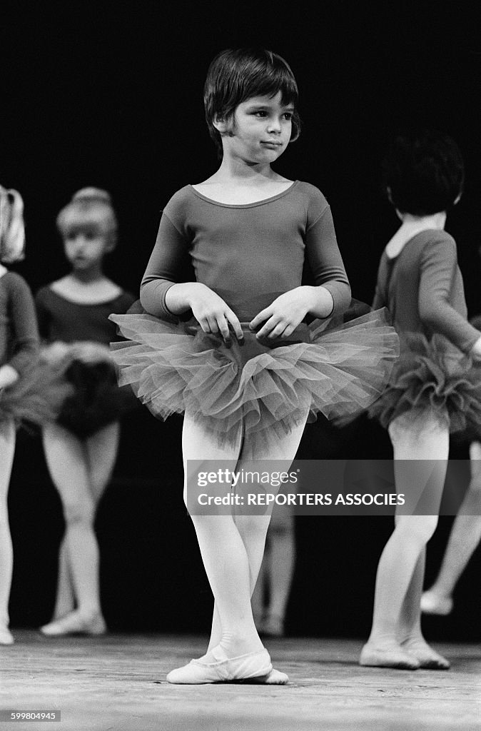 Princess Stephanie Of Monaco At A Dance Gala...