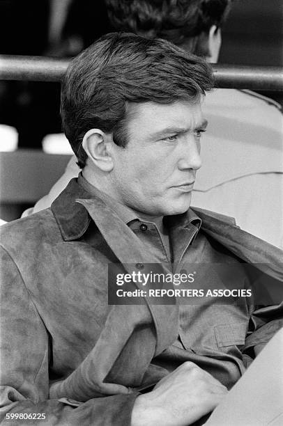 Actor Albert Finney On The Set Of The Movie 'Two For The Road' Directed By Stanley Donen, In Monaco, In 1966 .