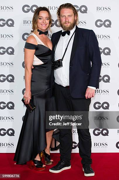 Alice Temperley and Greg Williams arrive for GQ Men Of The Year Awards 2016 at Tate Modern on September 6, 2016 in London, England.