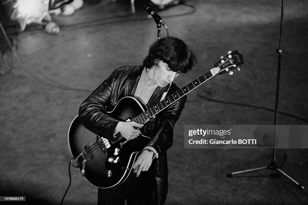 The Rolling Stones In Concert In Paris In 1965