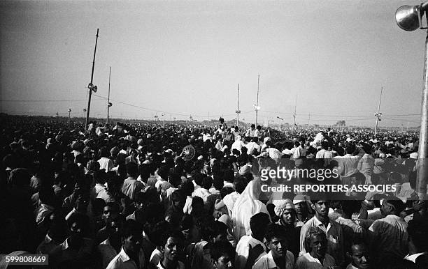 Cremation of Nehru in Accordance With Hindu Rites On the Banks Of the Yamuna River, in India, on May 29, 1964 .