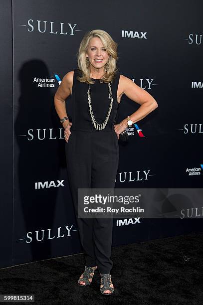 Producer Allyn Stewart attends the "Sully" New York premiere at Alice Tully Hall, Lincoln Center on September 6, 2016 in New York City.